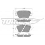 TOMEX Brakes Bremsbelagsatz, Scheibenbremse